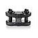 Warn Industries Winch Cable Shackle Dual Pin 36,000 Pounds Capacity Billet Aluminum - 100630