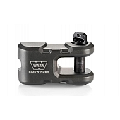 Warn Industries Winch Cable Shackle Single Pin 18,000 Pounds Capacity Billet Aluminum - 100635