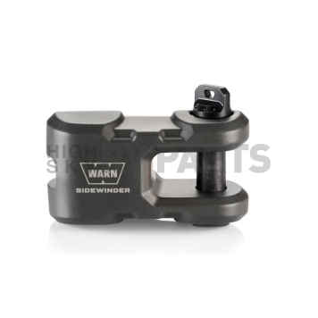 Warn Industries Winch Cable Shackle Single Pin 18,000 Pounds Capacity Billet Aluminum - 100635