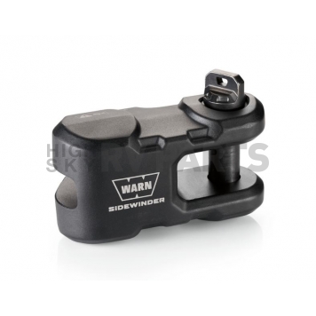 Warn Industries Winch Cable Shackle Single Pin 18,000 Pounds Capacity Billet Aluminum - 100770-1