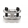Warn Industries Winch Cable Shackle Dual Pin 36,000 Pounds Capacity  - 100945