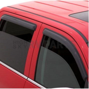 Auto Ventshade (AVS) Rainguard - Black Matte ABS Thermoplastic Set Of 4 - 774074