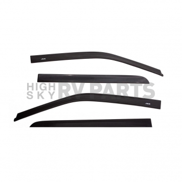 Auto Ventshade (AVS) Rainguard - Matte Black ABS Thermoplastic Set Of 4 - 774080