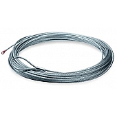 Warn Industries Winch Cable Galvanized Aircraft Steel 125 Feet - 25987