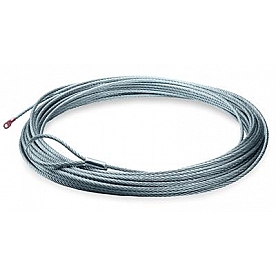 Warn Industries Winch Cable Galvanized Aircraft Steel 125 Feet - 25987