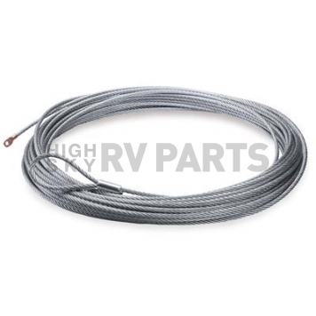 Warn Industries Winch Cable Galvanized Aircraft Steel 94 Feet - 86514