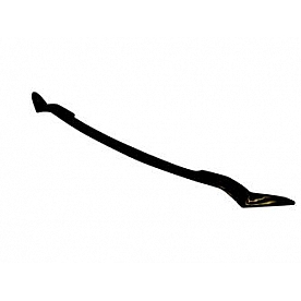 Auto Ventshade Bug Shield - Acrylic Black Matte - 377135