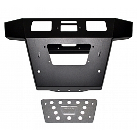 Warn Industries Bumper 1-Piece Design Steel Black - 90794