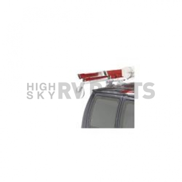 Weather Guard Security Mirror Mounting Bracket Powder Coated Aluminum White - 2502