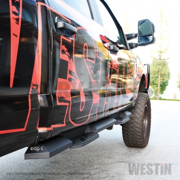 Westin Automotive Nerf Bar 3 Inch Black Textured Powder Coated Steel - 56-23945-2
