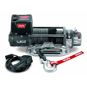 Warn Industries Winch 8000 Pound Fixed Mount Automatic - 87800-1