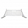 Westin Automotive Headache Rack Bar Style Steel White Powder Coated - 57-8033