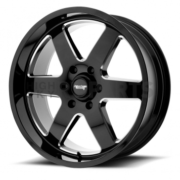 American Racing Wheels AR926 Patrol - 18 x 9 Black With Natural Accents - AR92689068312-1