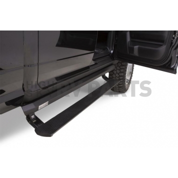 Amp Research Running Board 600 Pound Capacity Aluminum Power Lowering - 77238-01A