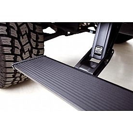 Amp Research Running Board 600 Pound Capacity Aluminum Power Lowering - 78239-01A
