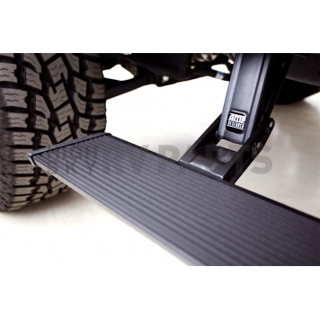 Amp Research Running Board 600 Pound Capacity Aluminum Power Lowering - 78239-01A