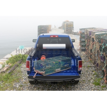 BAK Industries Tonneau Cover Hard Rolling-Up Black Gloss Aluminum/ Vinyl - 39213RB-2