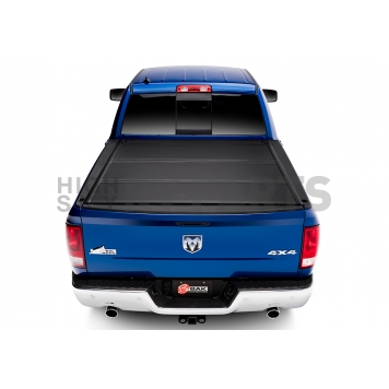 BAK Industries Hard Folding Tonneau Cover Hard Folding Black Matte Aluminum - 448203RB-3