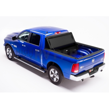 BAK Industries Hard Folding Tonneau Cover Hard Folding Black Matte Aluminum - 448203RB-4