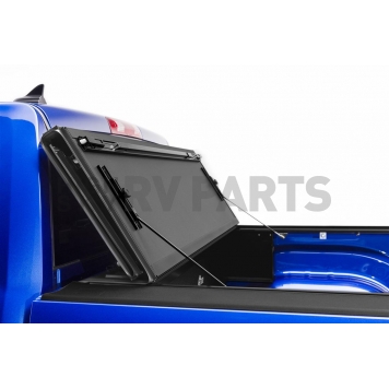 BAK Industries Hard Folding Tonneau Cover Hard Folding Black Matte Aluminum - 448203RB-6