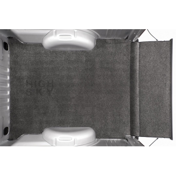 BedRug Bed Mat Dark Gray Carpet-Like Polypropylene - XLTBMQ15SBS-4