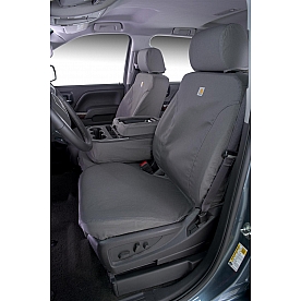 Covercraft Seat Cover Polycotton Gray Set Of 2 - SS2544PCGY