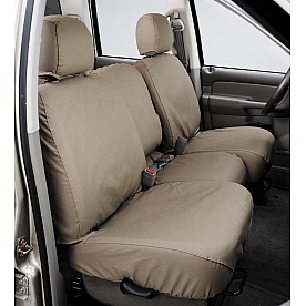 Covercraft Seat Cover Polycotton Taupe Set Of 2 - SS2544PCTP