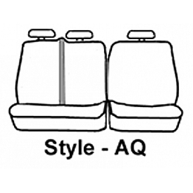 Covercraft Seat Cover Polycotton Gray One Row - SS8397PCGY