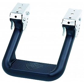 Carr Truck Step Black Matte Textured Powder Coated Aluminum - 104501