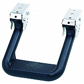 Carr Truck Step Black Matte Textured Powder Coated Aluminum - 109771