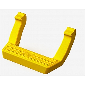 Carr Truck Step Yellow Powder Coated Aluminum - 119777