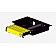 Carr Truck Step Yellow Powder Coated Galvanized Steel - 501037
