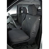 Covercraft Seat Cover Duck Weave Fabric Gravel Set Of 2 - SSC2544CAGY