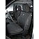 Covercraft Seat Cover Duck Weave Fabric Gravel Set Of 2 - SSC2544CAGY