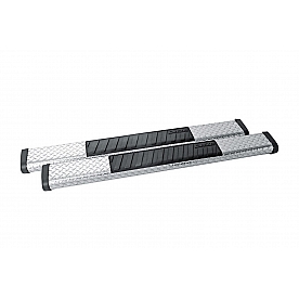 Dee Zee Nerf Bar 6 Inch Aluminum Oval Straight - DZ16402