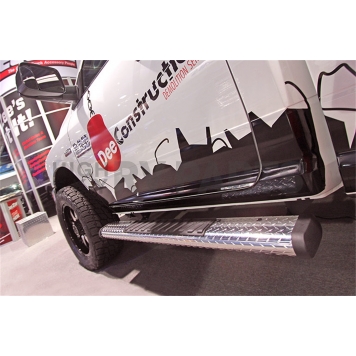 Dee Zee Nerf Bar 6 Inch Aluminum Oval Straight - DZ16402-4
