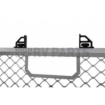 Dee Zee Headache Rack Mesh Aluminum Silver Powder Coated - DZ95050R-2