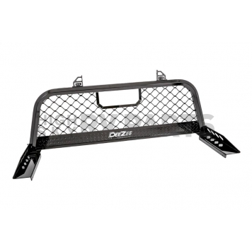 Dee Zee Headache Rack Mesh Aluminum Black Gloss Powder Coated - DZ95050RB