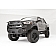 Fab Fours Bumper Premium 1-Piece Design Steel Black - TT16-B3650-1