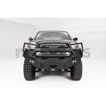 Fab Fours Bumper Premium 1-Piece Design Steel Black - TT16-B3650-1-2