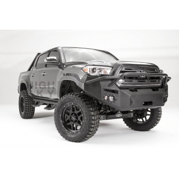 Fab Fours Bumper Premium 1-Piece Design Steel Black - TT16-B3652-1