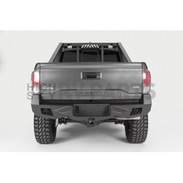 Fab Fours Bumper Vengeance 1-Piece Design Steel Black - TT16-E3651-1