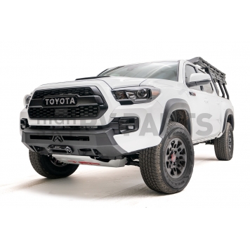 Fab Fours Bumper Hidden Winch 1-Piece Design Steel Black - TT16-N3651-1-1