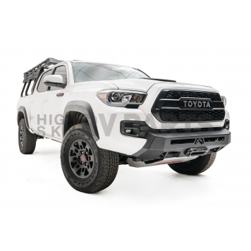 Fab Fours Bumper Hidden Winch 1-Piece Design Steel Black - TT16-N3651-1-2