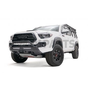 Fab Fours Bumper Hidden Winch 1-Piece Design Steel Black - TT16-N3652-1-1