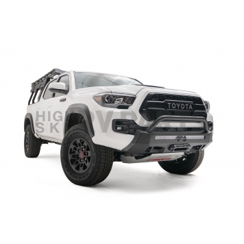 Fab Fours Bumper Hidden Winch 1-Piece Design Steel Black - TT16-N3652-1-2