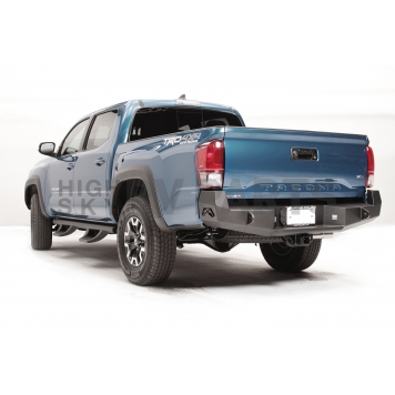 Fab Fours Bumper Premium 1-Piece Design Steel Black - TT16-W3650-1-1