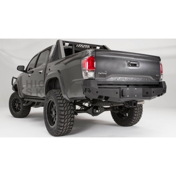 Fab Fours Bumper Premium 1-Piece Design Steel Black - TT16-W3651-1-2