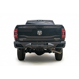 Fab Fours Bumper Vengeance 1-Piece Design Steel Black - DR19-E4451-1