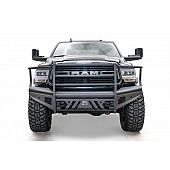 Fab Fours Bumper Premium 1-Piece Design Steel Black - DR19-Q4460-1